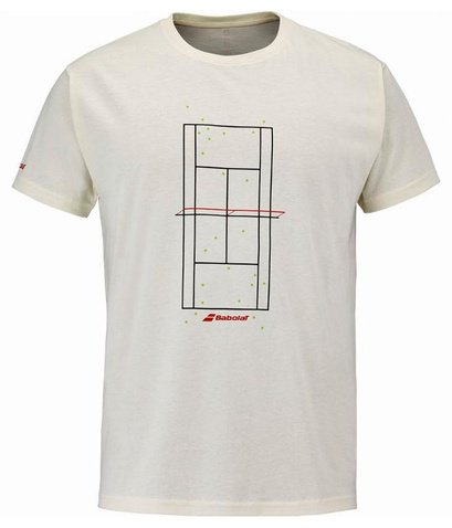 Футболка Babolat бежевый купить,NaN