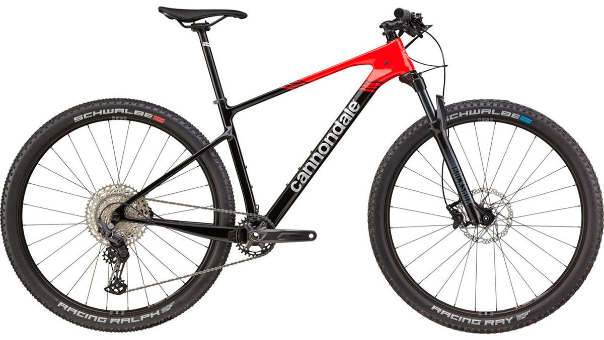 Велосипед Cannondale Scalpel HT Carbon 3 2026 20 дюймов красный