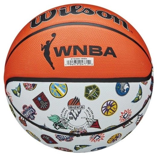 Мяч Wilson WNBA All Team WTB46001XBWNBA для баскетбола размер 6