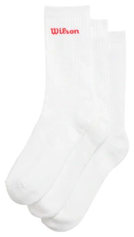 Спортивные носки Wilson 3 пары белый S (35-37) купить,NaN