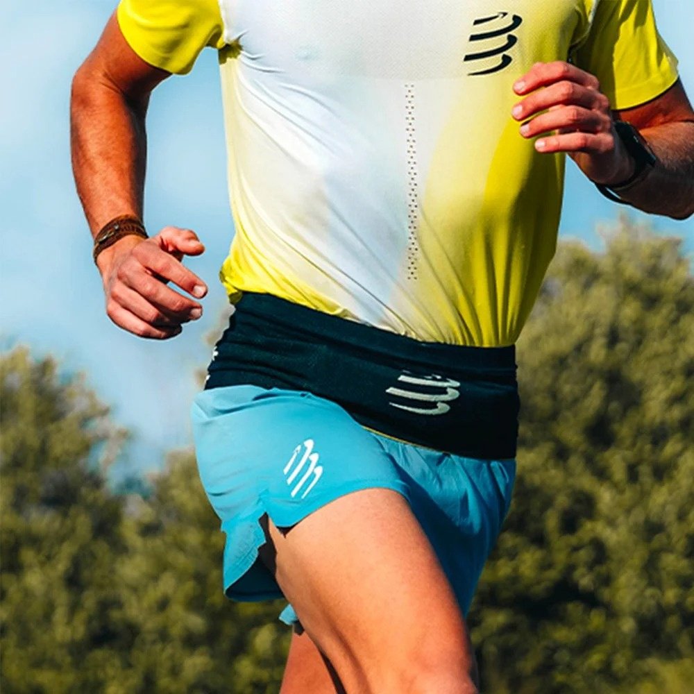 Пояс Compressport CU00012B-5127 синий купить,NaN