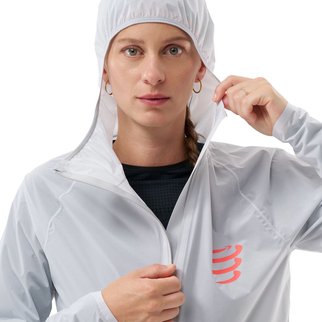 Ветровка Compressport серый