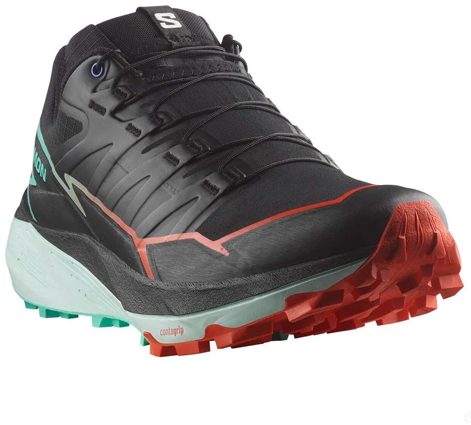 Кроссовки Salomon Salomon Thundercross зеленый, красный, черный купить,78900