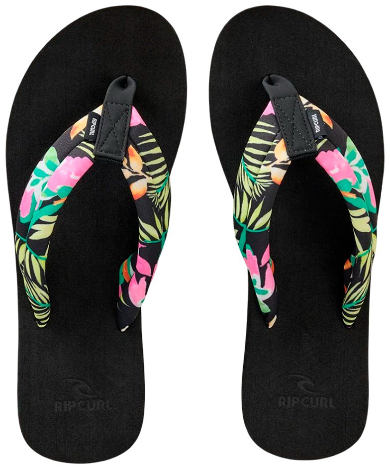 Шлепанцы Rip Curl черный купить,NaN