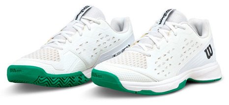 Кроссовки Wilson Rush Pro Jr L белый, голубой