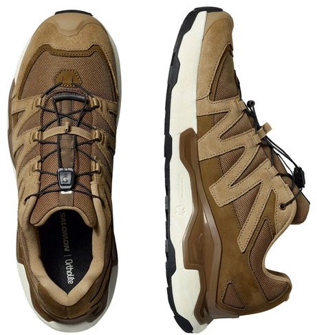 Кроссовки Salomon XC Roam LTR темно-коричневый, молочный, оливковый купить,76900