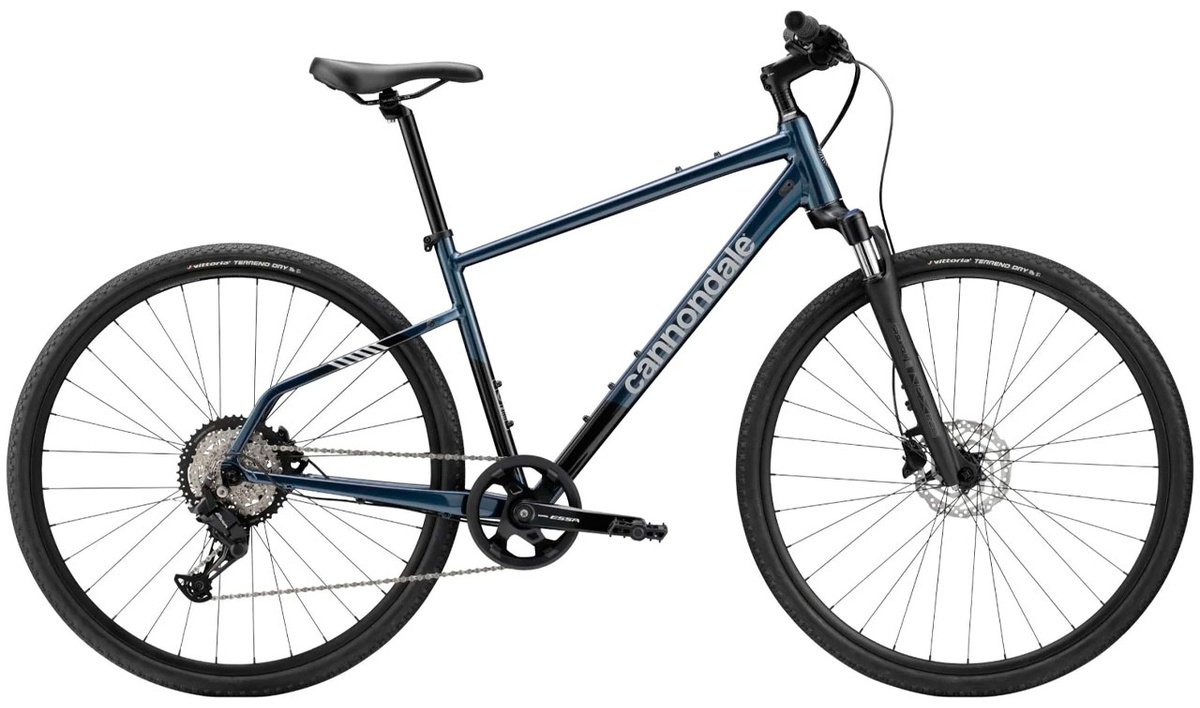 Велосипед Cannondale Quick CX 3 2026 20 дюймов серый-синий