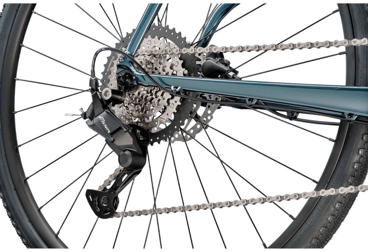 Велосипед Cannondale Quick CX 3 2026 20 дюймов серый-синий