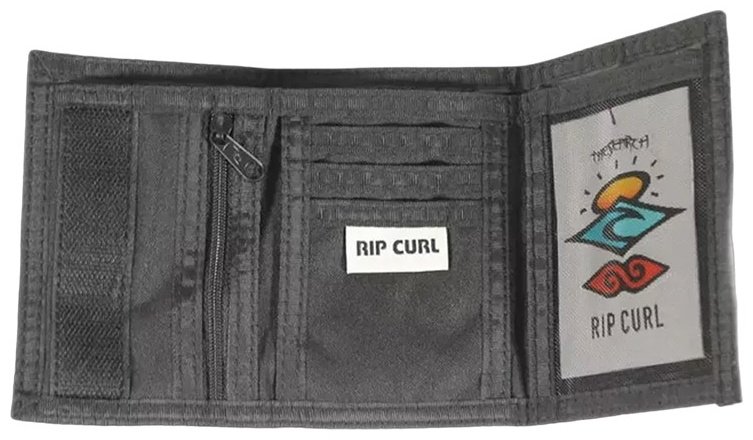 Портмоне Rip Curl полиэстер черный, голубой