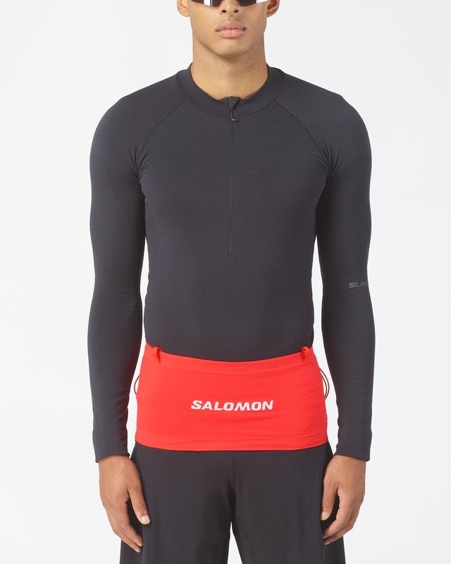 Сумка поясная Salomon полиэстер красный купить,25900