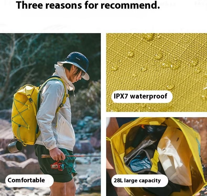 Рюкзак Naturehike CNK2550XB027 мультиспортивный 28 желтый