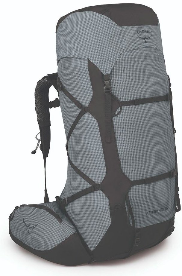 Рюкзак Osprey рюкзак Aether Pro 75 S-M silver треккинговый 75 серый купить,NaN