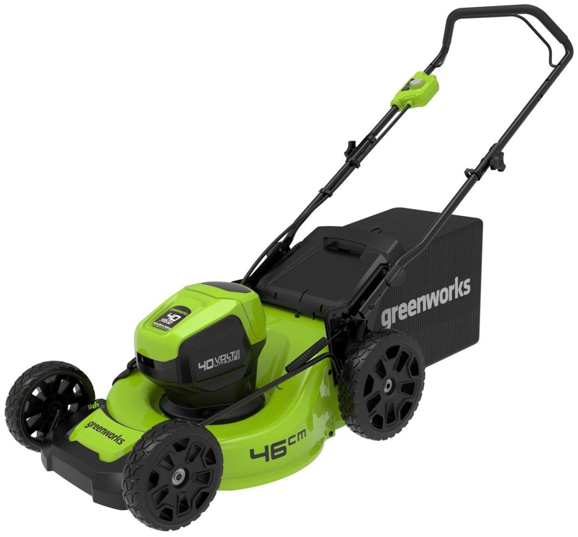 Газонокосилка колесная аккумуляторная Greenworks 2514407UB купить,NaN