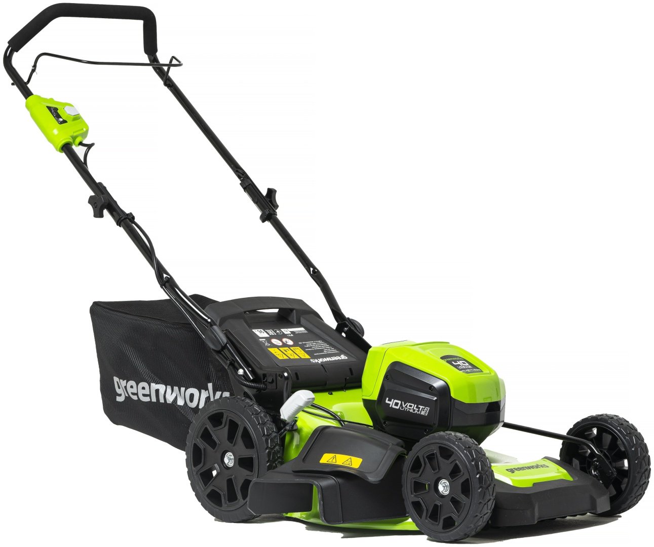 Газонокосилка колесная аккумуляторная Greenworks 2514407UB купить,NaN
