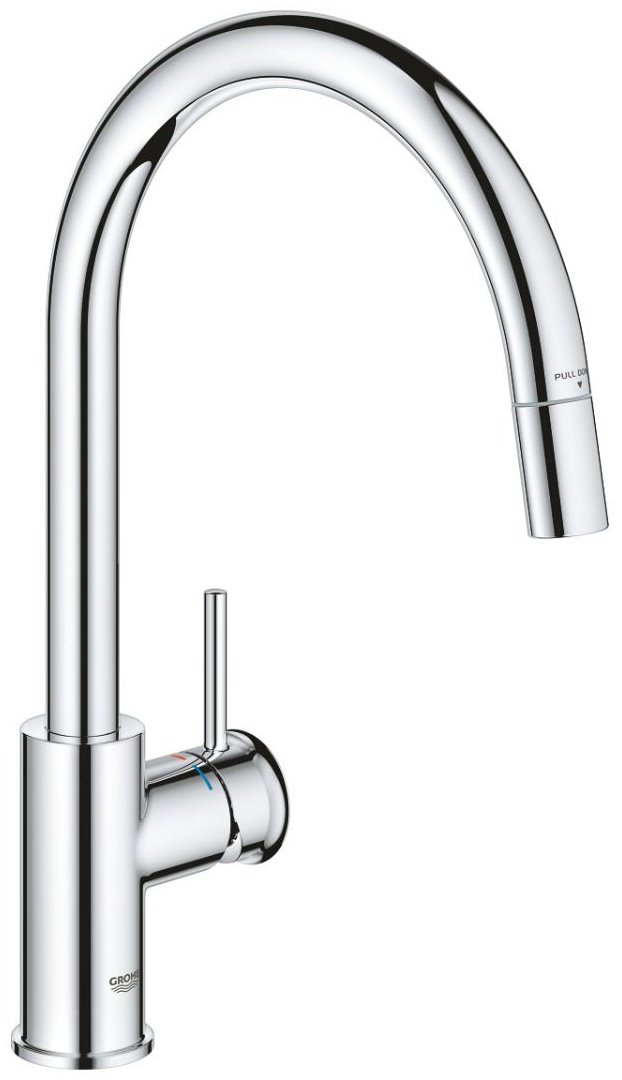 Смеситель для кухни Grohe 30573000, латунь, цвет хром купить,111600