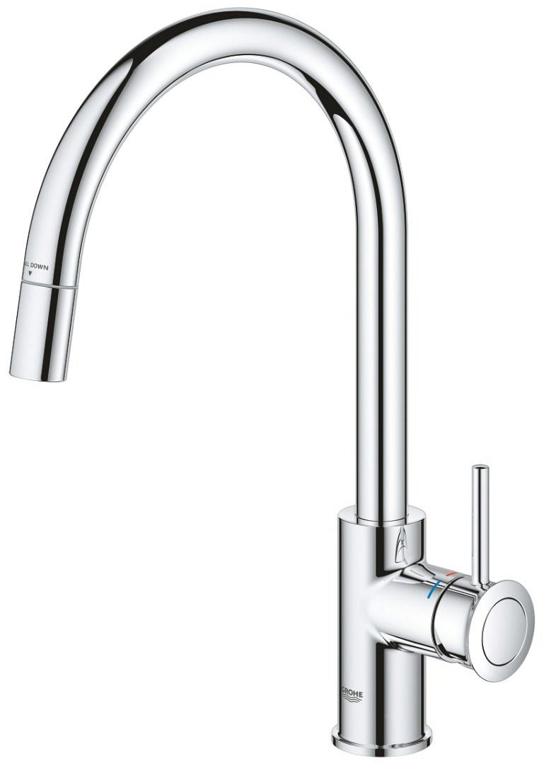 Смеситель для кухни Grohe 30573000, латунь, цвет хром купить,111600