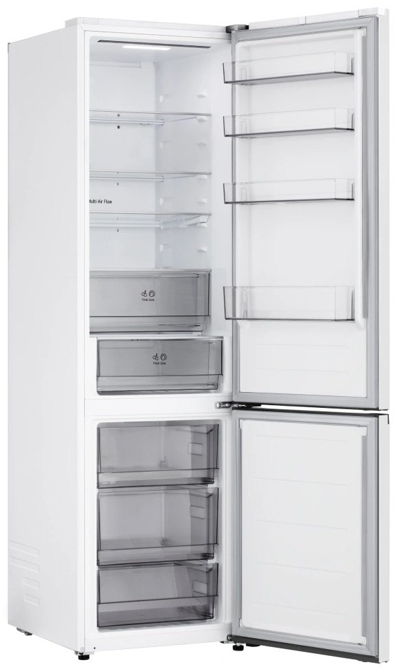 Холодильник LG GC-B509EQLM белый купить,NaN