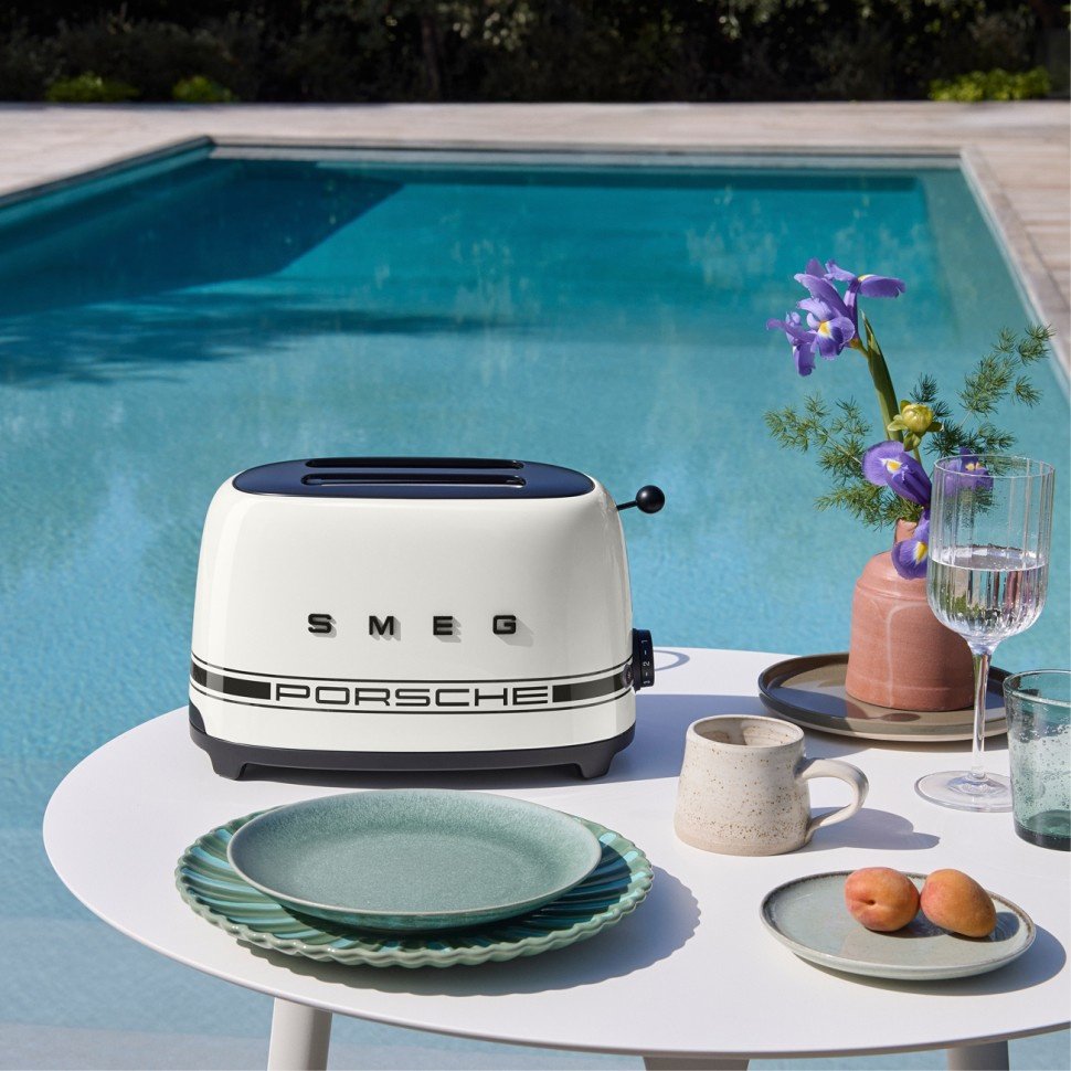 Тостер Smeg TSF01PCWEU белый купить,NaN