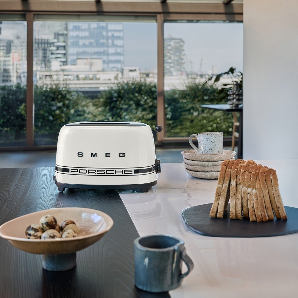 Тостер Smeg TSF01PCWEU белый купить,NaN