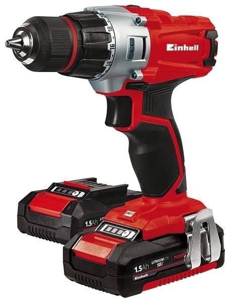 Аккум. Шуруповерт Einhell TE-CD 18/2 Li Kit (2x1,5 Ah) (4513830) купить,NaN