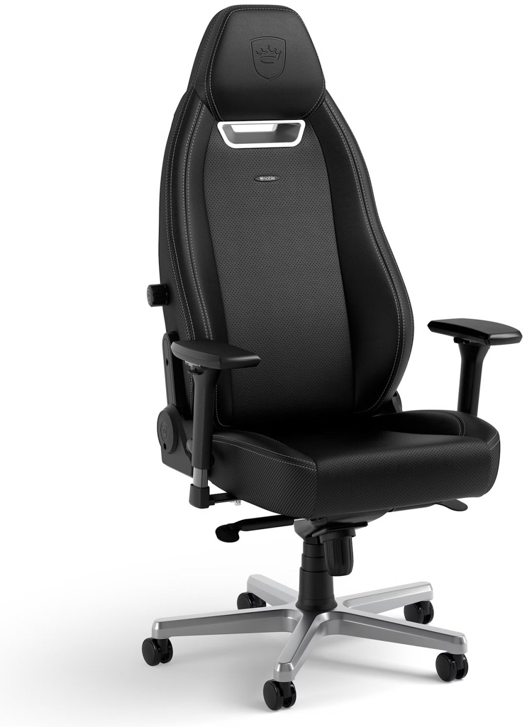 Игровое кресло Noblechairs LEGEND Silver Edition , черный купить,NaN