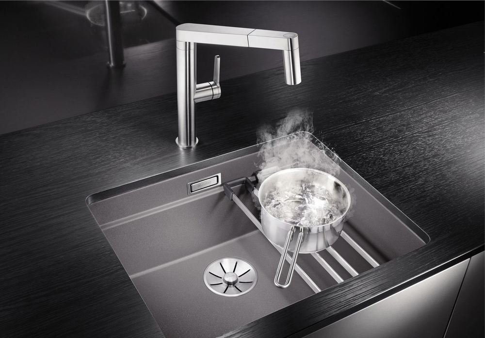Кухонная мойка Blanco Etagon 500-U кофе (522236) 53х46х19 см, искусственный камень, тон кофе купить,NaN