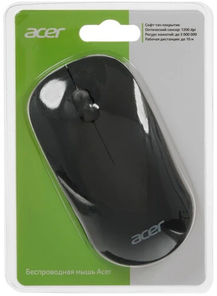 Мышь Acer OMR130 черный купить,NaN