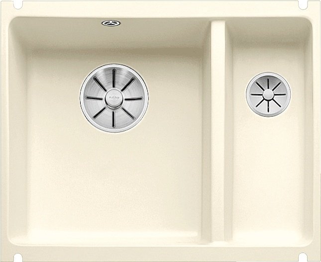 Кухонная мойка Blanco Subline 350-150-U 57х46х19 см, керамика, тон магнолия купить,430164