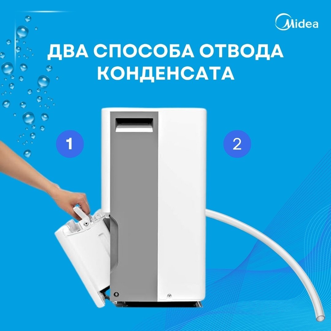 Осушитель воздуха Midea MDDP-30DEN7 белый купить,NaN