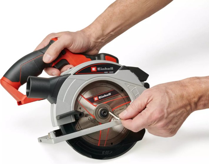 Аккум. Циркулярная пила Einhell TE-CS 18/165-1 Li - Solo (4331207)
