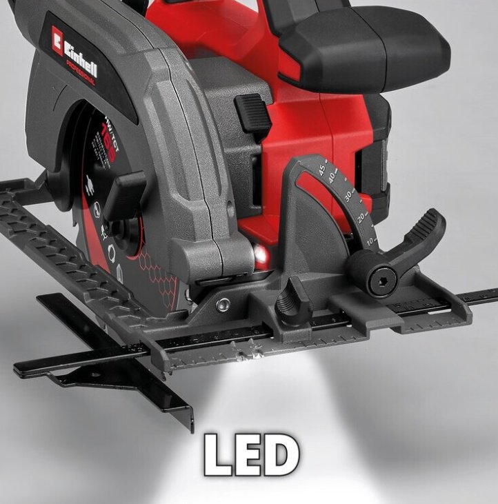 Аккум. Циркулярная пила Einhell TP-CS 18/165 Li BL - Solo (4331225) купить,NaN