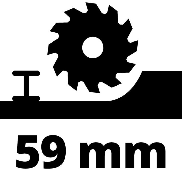 Аккум. Циркулярная пила Einhell TP-CS 18/165 Li BL - Solo (4331225) купить,NaN