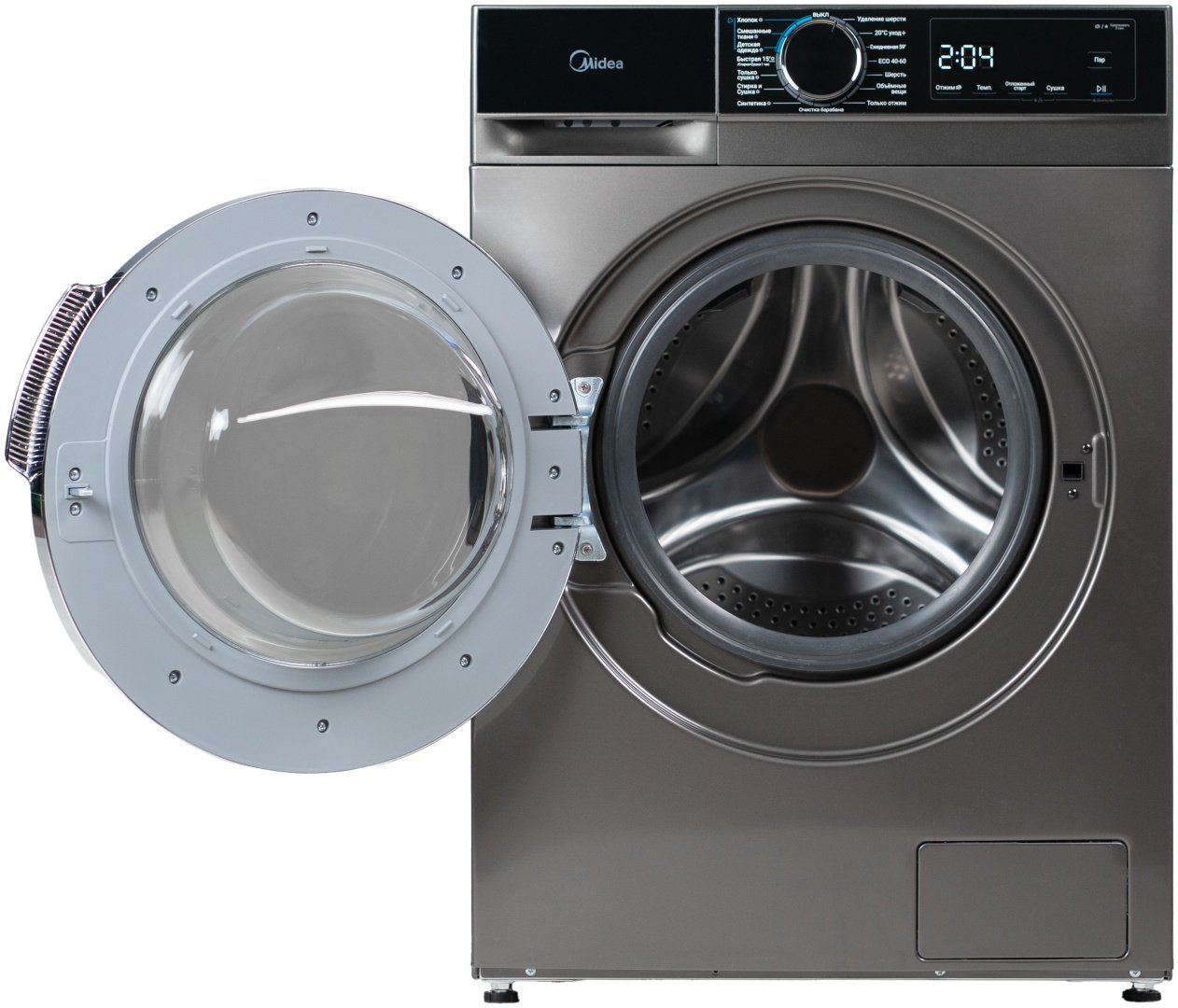 Стиральная машина Midea MFA01D80B/T-KZ серый, черный купить,232990