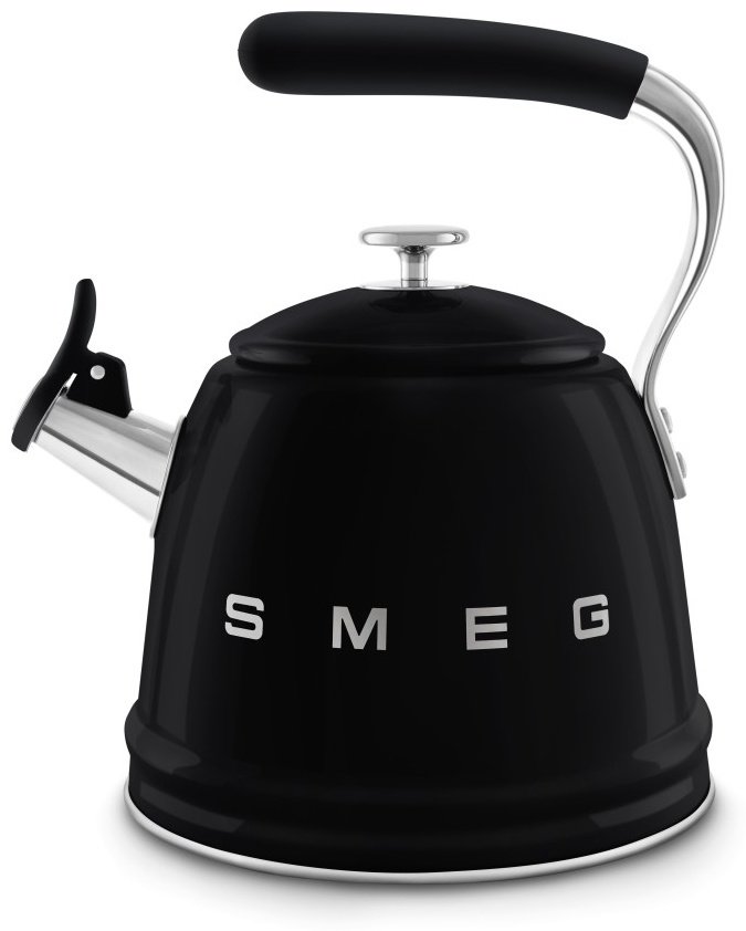 Smeg чайник WKF01BL 2.3 л, нержавеющая сталь купить,NaN