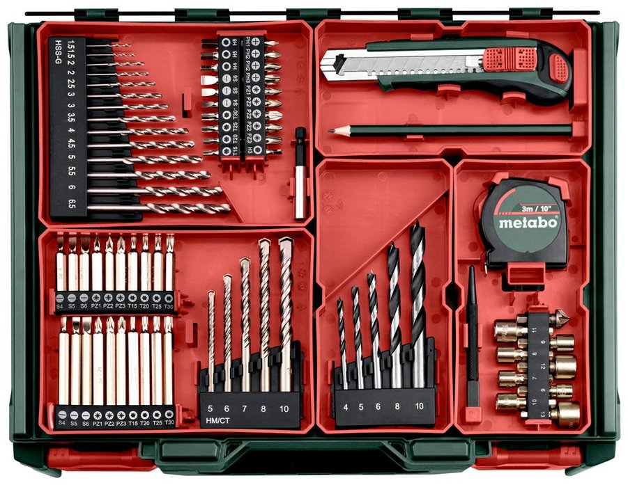 Metabo дрель-шуруповерт SB 18 Set Mobile Workshop (602245710) 18 В купить,NaN