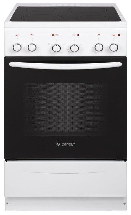 Кухонная плита GEFEST ЭП Н Д 5160-01 0163 белый купить,NaN