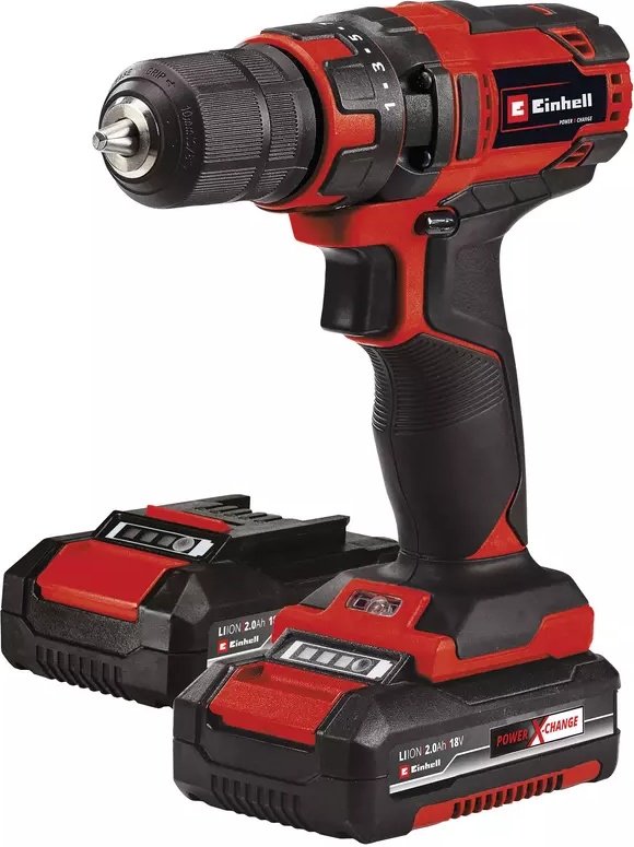 Аккум. Шуруповерт Einhell TC-CD 18/35 Li +39 (2x2,0 Ah) (4513957) купить,NaN
