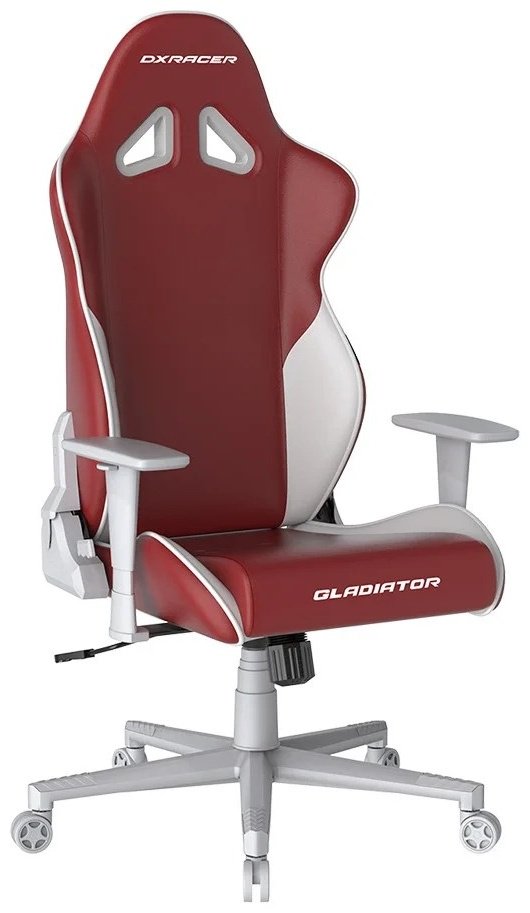 Игровое кресло DXRacer GC/LGN23LTC/RW, белый, красный купить,NaN