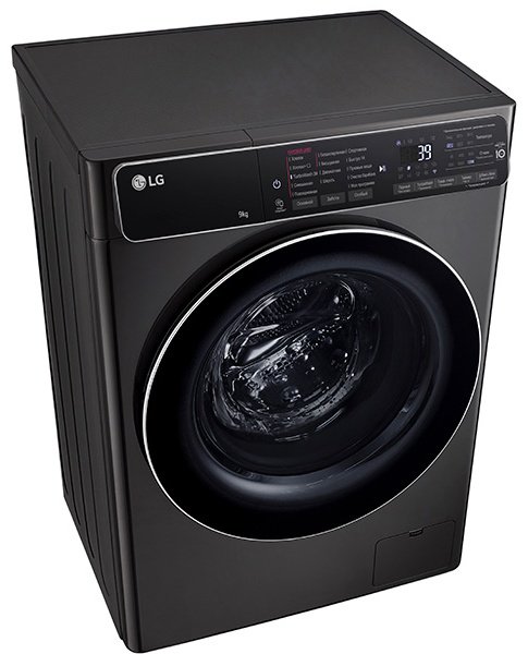 Стиральная машина LG F2T9FW9P черный купить,NaN