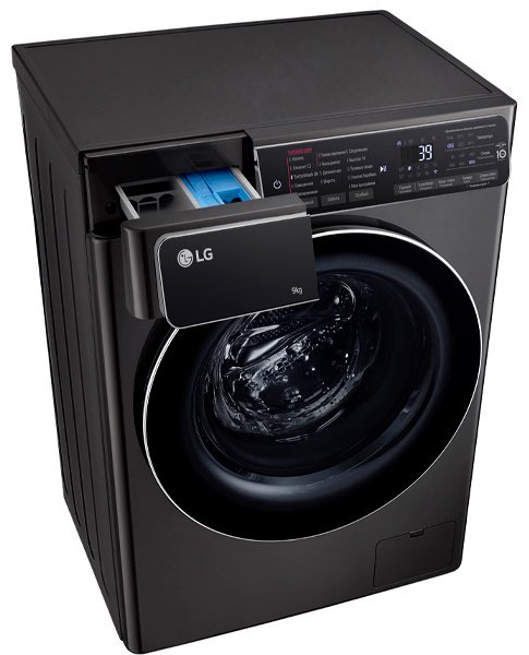 Стиральная машина LG F2T9FW9P черный купить,NaN