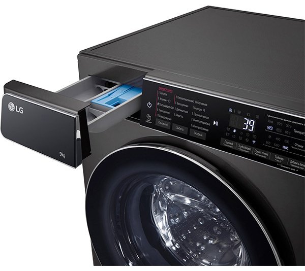 Стиральная машина LG F2T9FW9P черный купить,NaN