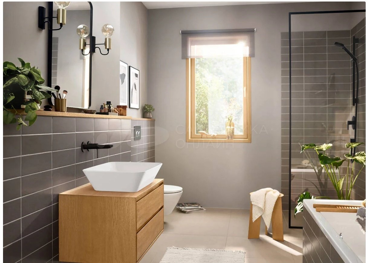 Смеситель для раковины (умывальника) Hansgrohe Rebris E 72568670, однозахватный купить,NaN