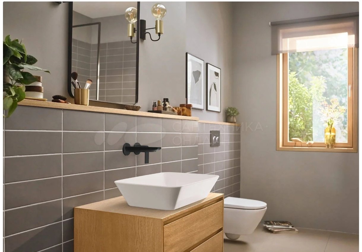 Смеситель для раковины (умывальника) Hansgrohe Rebris E 72568670, однозахватный купить,NaN