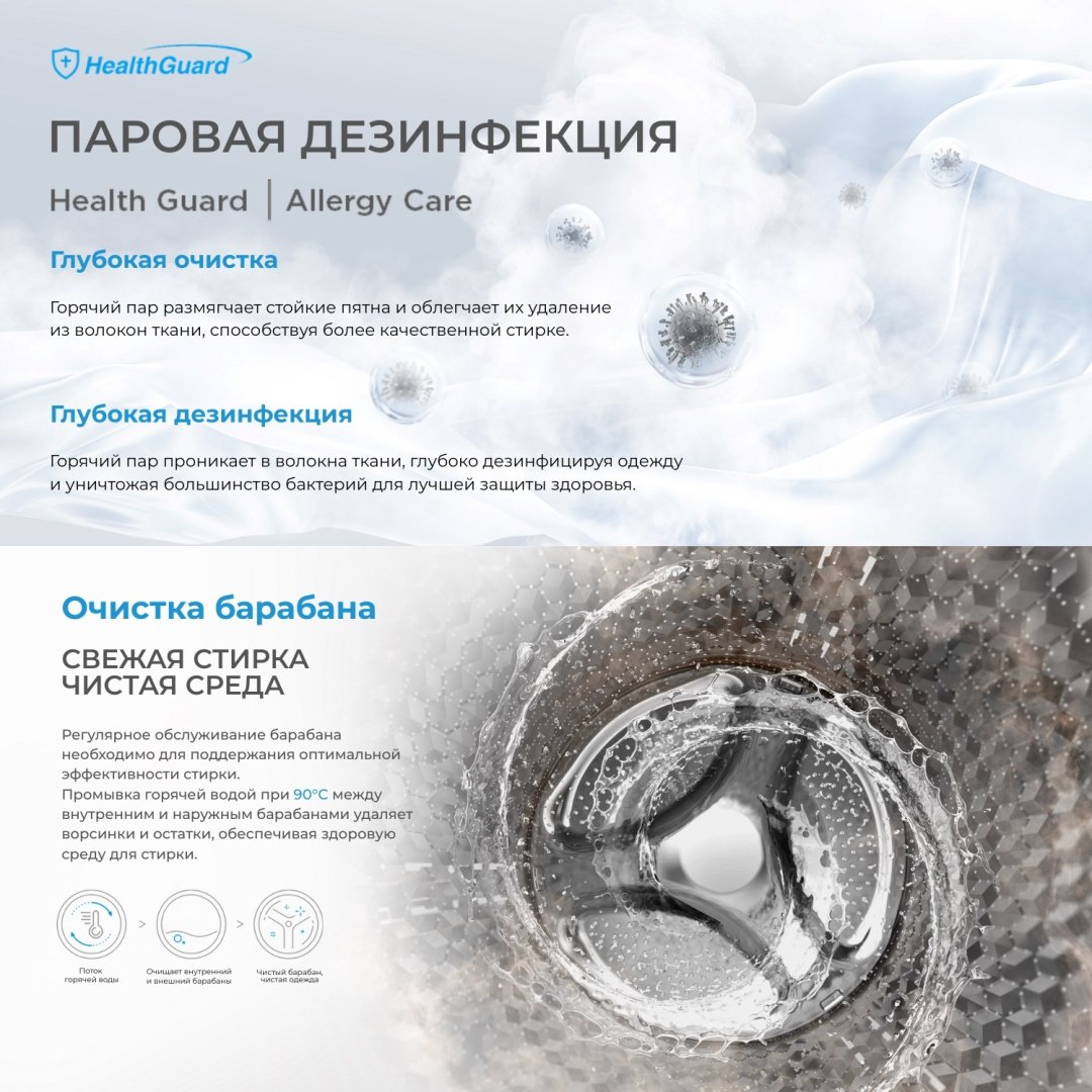 Стиральная машина Midea MF01712BS40/W белый