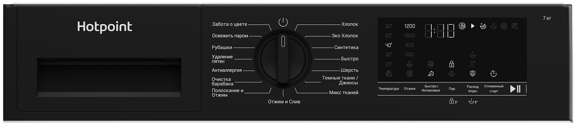 Стиральная машина Hotpoint WBIH 7290 VWB белый купить,NaN