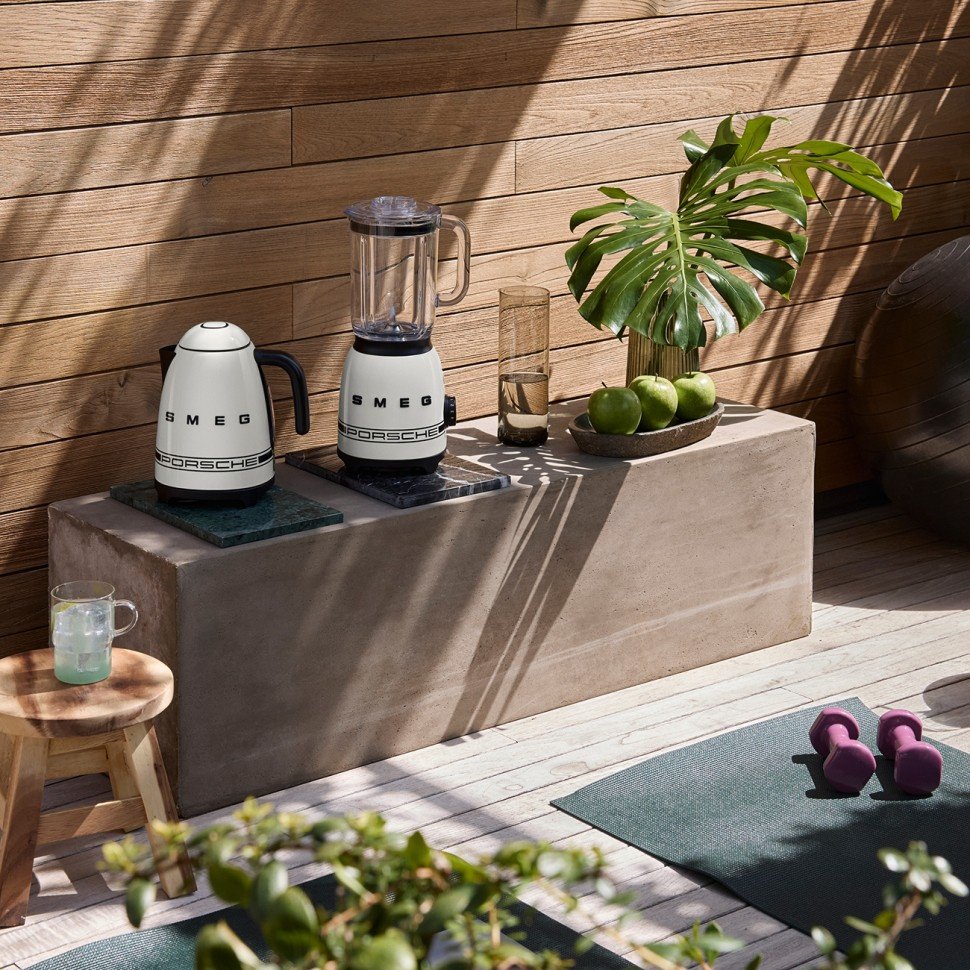 Блендер стационарный Smeg BLF03PCWEU белый купить,NaN