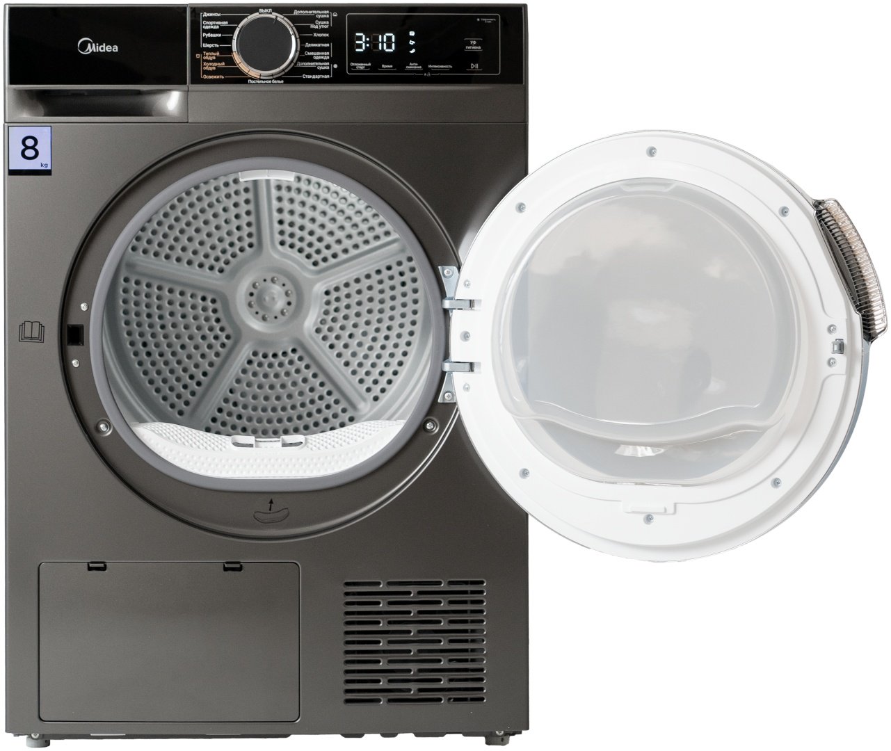 Сушильная машина Midea MDA01H80/T-KZ серый купить,236490