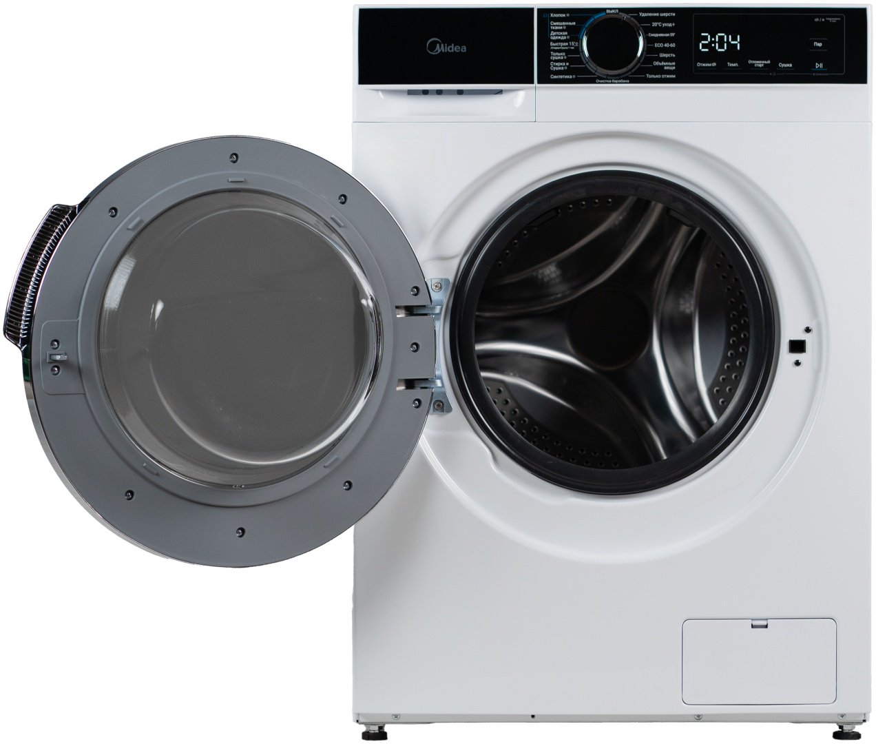 Стиральная машина Midea MFA01D80B/W-KZ белый, черный купить,NaN