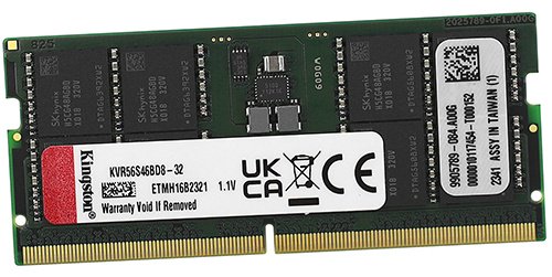 Оперативная память Kingston KVR56S46BD8 32 Гб купить,NaN