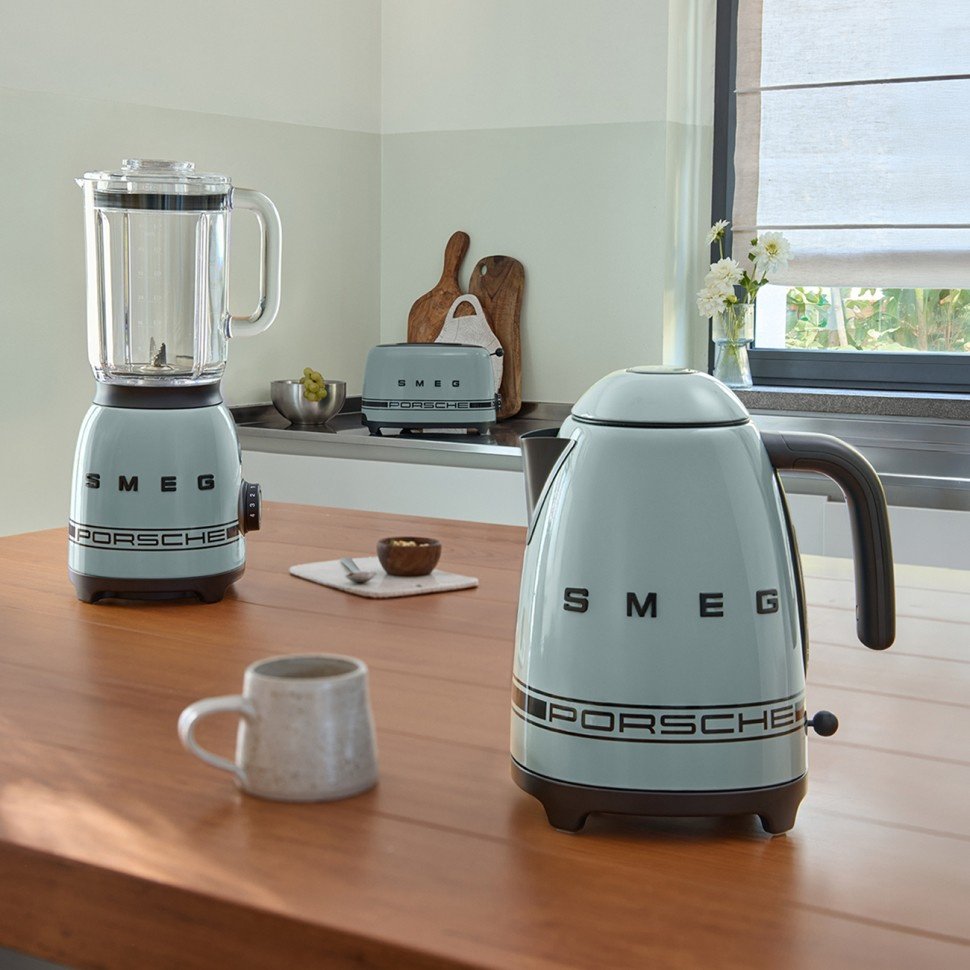 Электрочайник Smeg KLF03PSGEU зеленый купить,NaN